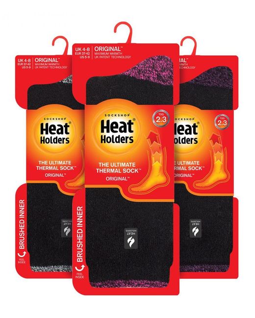 Heat Holders Black Heat Holders Womens