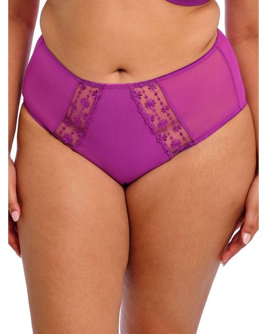 Elomi Purple Matilda Full Brief