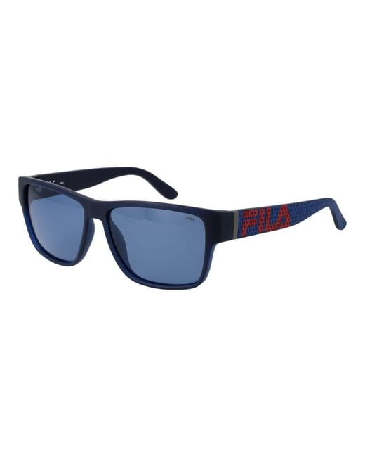 Fila Blue Plastic Sunglasses for men