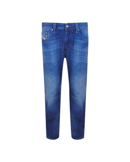 DIESEL Blue Markee Jeans Cotton for men