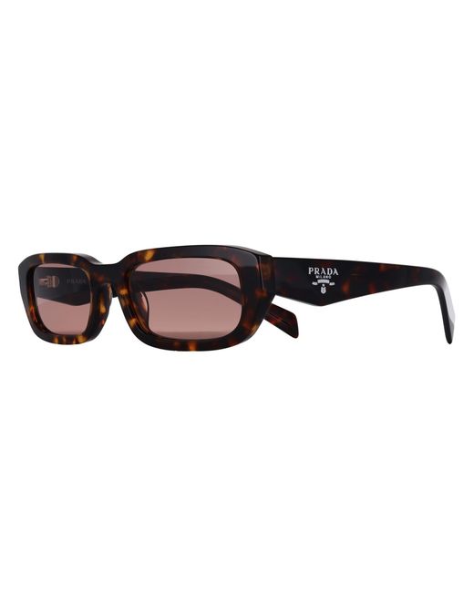 Prada Brown Rectangle Root Tortoise Light Prb06S