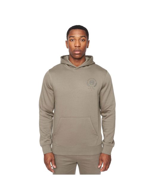 Henleys Brown Alston Hoodie for men