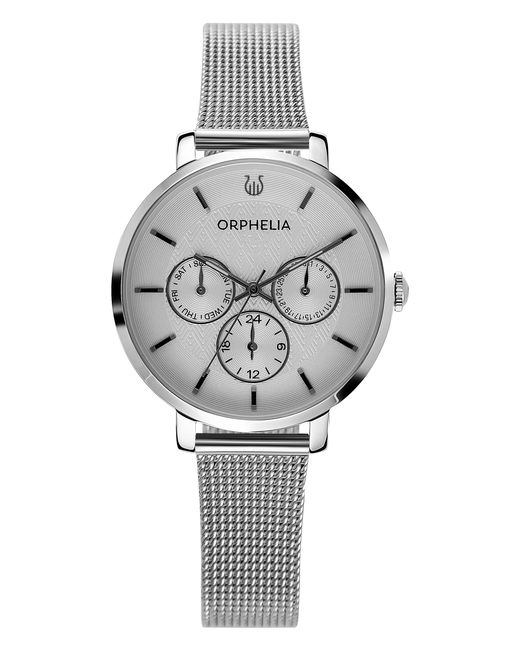 Orphelia Black Derby Watch Or22900 Stainless Steel