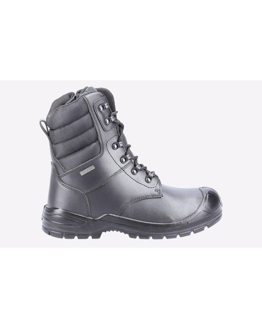 Amblers Safety Black 240 Waterproof Leather Boot for men