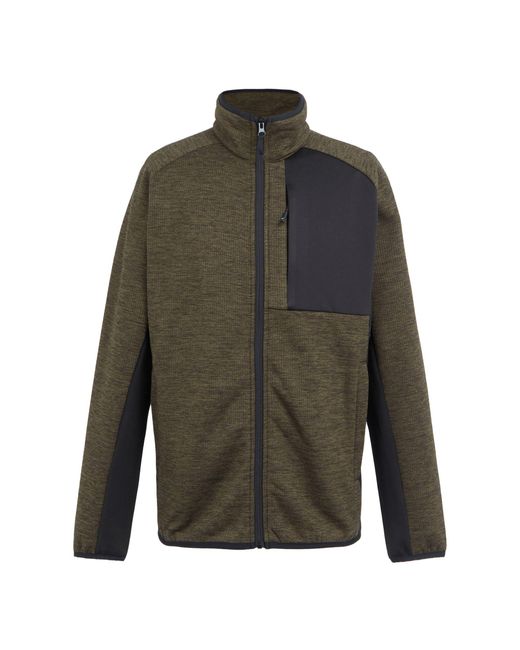 Regatta Green Shorston Fleece Jacket (Crocodile Marl) for men