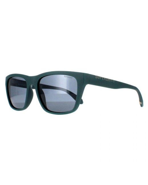 Superdry Blue Rectangle Polarized 5009 for men