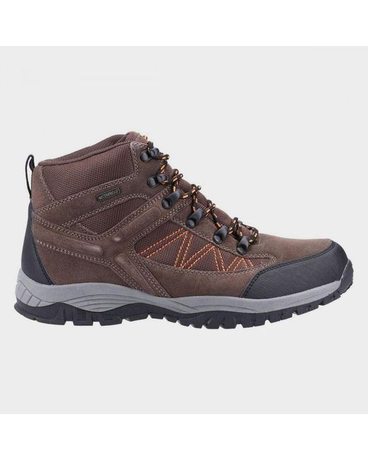 Cotswold Brown Maisemore Suede Hiking Boots for men