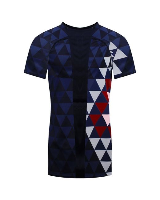 Asics Blue France Logo T-Shirt