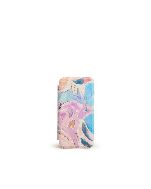 Ted Baker White Saliia Art Print Iphone 12 / 12 Pro Mirror Case