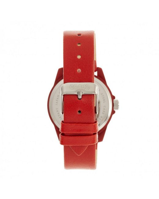 Crayo Red Jolt Watch