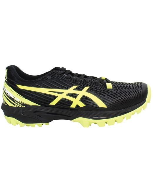 Asics Black Field Speed Ff Indoor Shoes for men