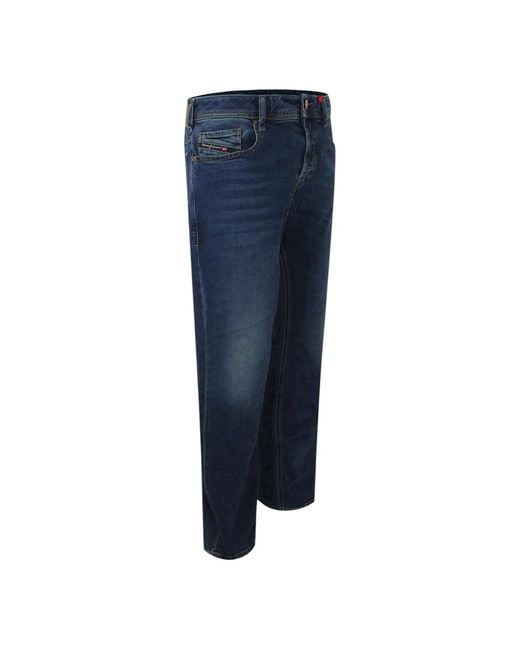 DIESEL Blue Zatiny-X Bootcut Jeans Cotton for men