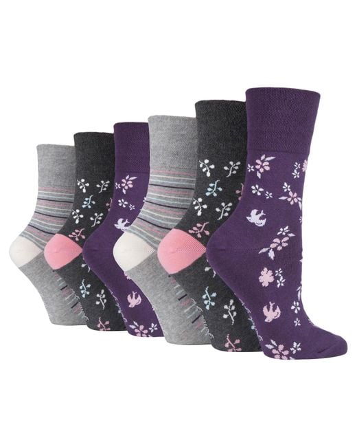 Gentle Grip Purple Gentle Grip Womens