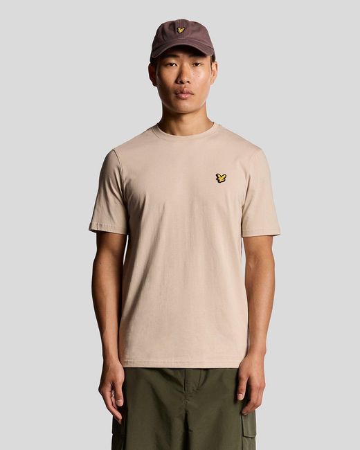 Lyle & Scott Natural Core Short Sleeve Crew Neck T-Shirt for men