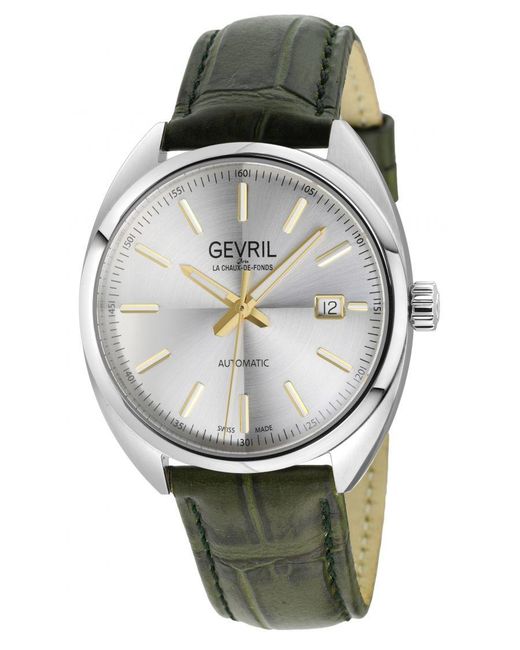 Gevril Gray Five Points 48702A Swiss Automatic Sellita Sw200 Watch for men