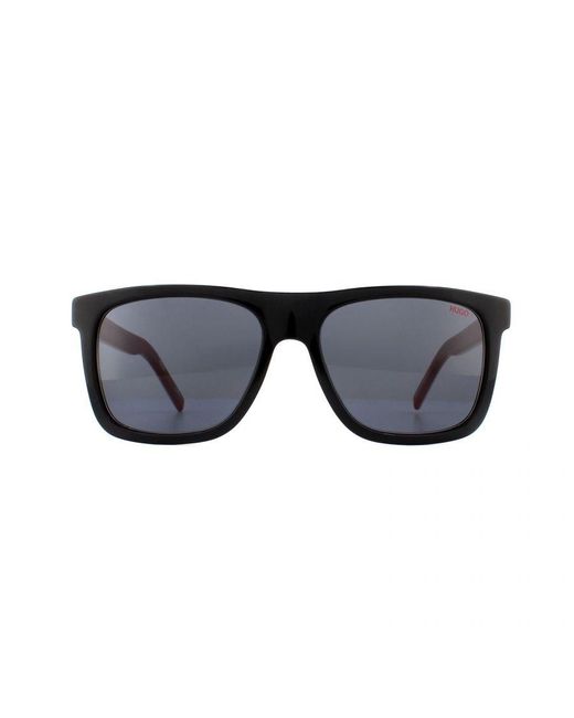 BOSS Hugo Boss By Rectangle Sunglasses in Blue for Men | Lyst UK