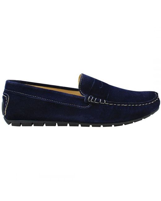 John White Blue Monte Shoes for men