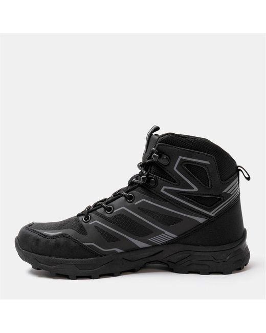 Donnay Black Outdoor Walking Boots