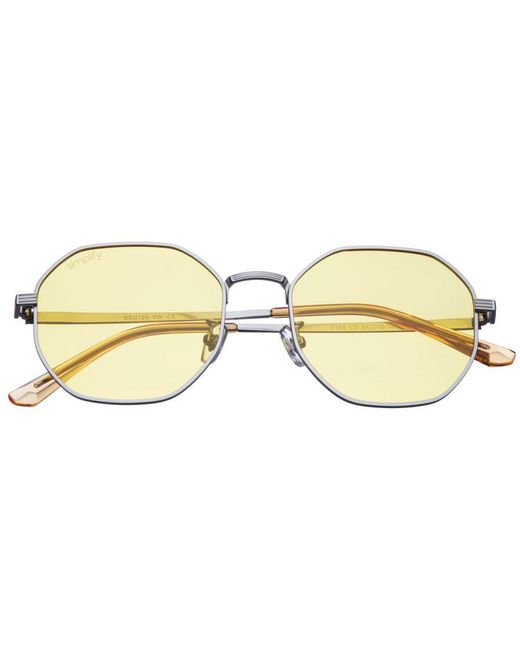 Simplify Yellow Ezra Polarized Sunglasses