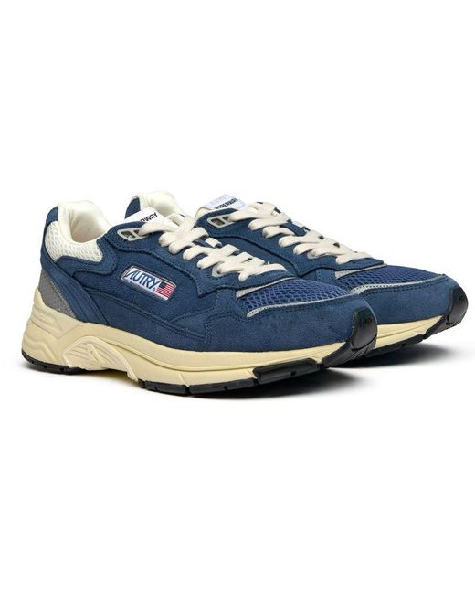 Autry Blue Hyperway Low Trainers for men