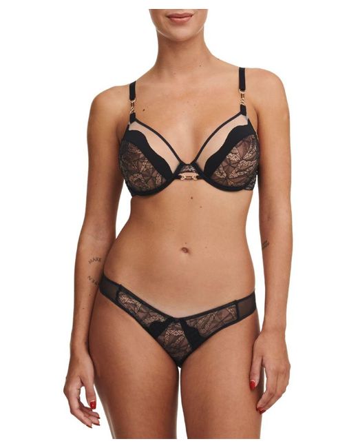 Chantelle Black Spark Brief