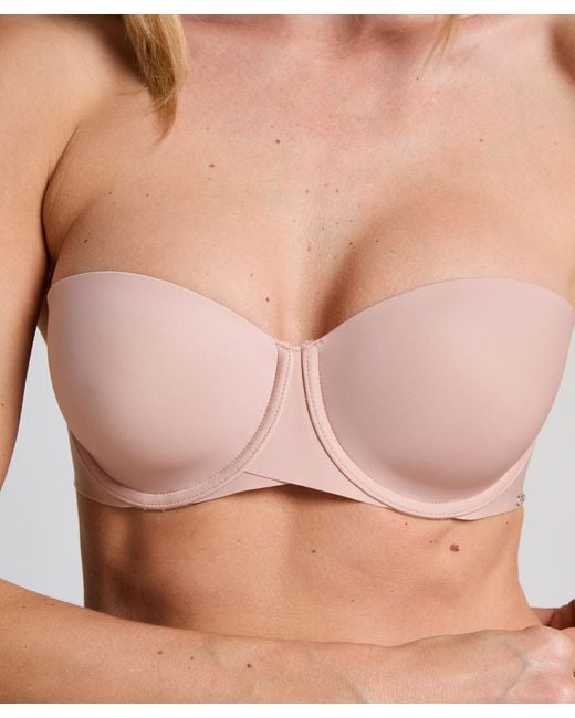 Hunkemöller Natural Jane Padded Strapless Underwired Bra