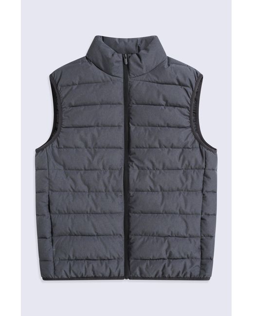 Mountain Warehouse Gray 'Light Cosi' Marl Gilet Layering Casual Everyday Jacket for men