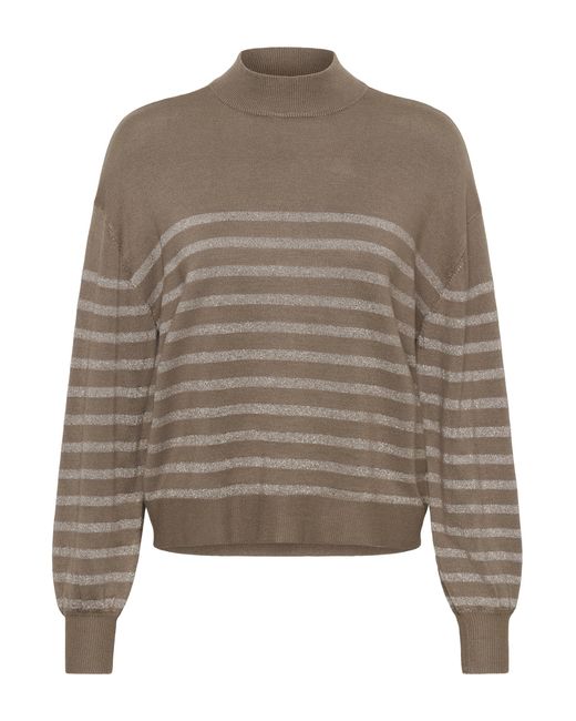 Kaffe Pullover Kalizz Pullover Loose Fit in het Brown