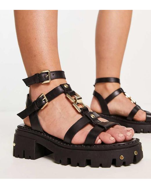 Asos strappy sandals sale