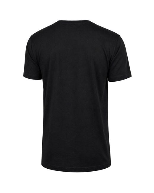 Mitchell & Ness Black Nba Golden State Warriors Pennant Dark T-Shirt for men