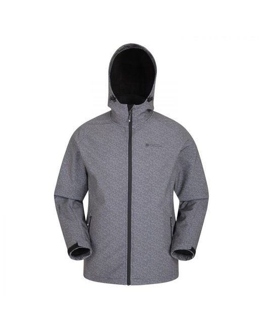 Exodus mens top showerproof softshell