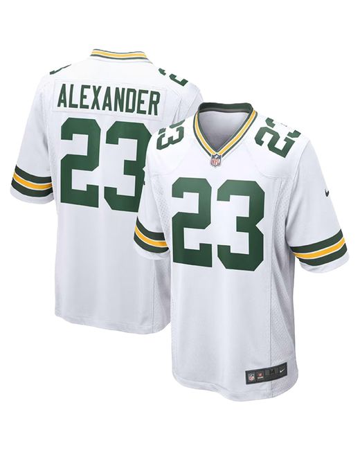 Nike Blue Nfl Bay Packer 23 Alexander Home Game Jersey for men