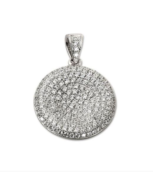 Orphelia Metallic 925 Sterling Chain With Pendant