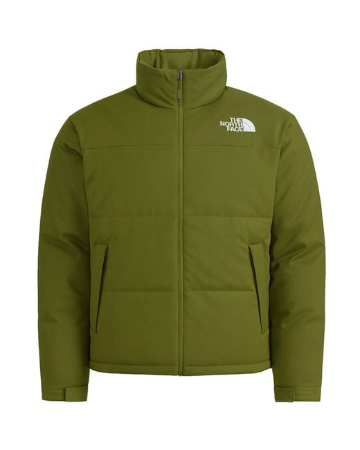 The North Face Green 92 Ripstop Nuptse Padded Jacket Nylon for men