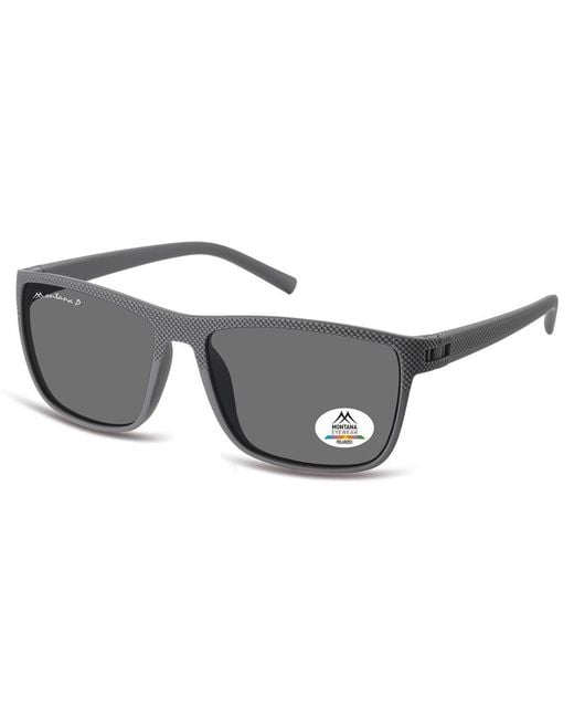 Montana Gray Rectangle Polarized Mp198 for men
