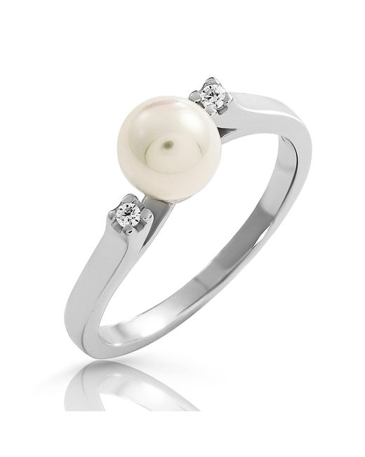 Orphelia White 'Diana' 925 Sterling Ring