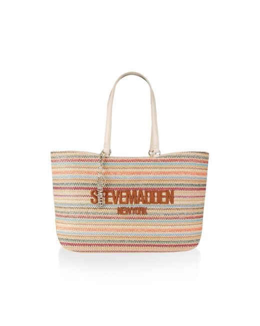 Steve Madden Natural Coco Bag Mult