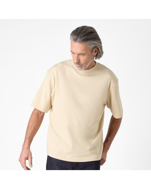 Oliver Sweeney Natural Relaxed Fit 240Gsm Cotton Jersey Tee for men