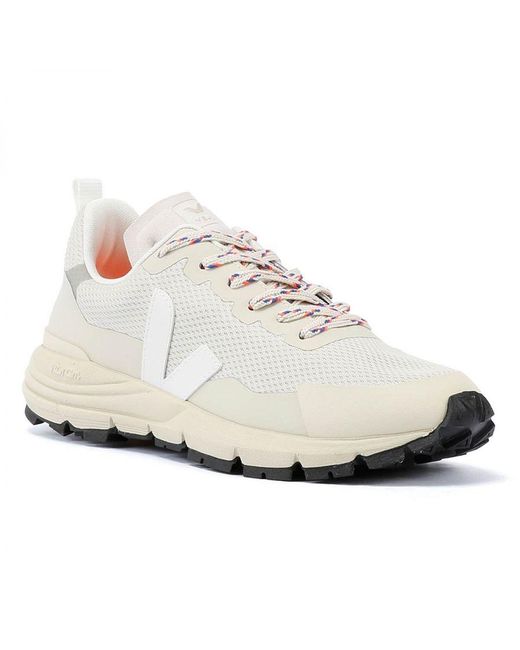 Veja White Dekkan Polyester Mesh Trainers
