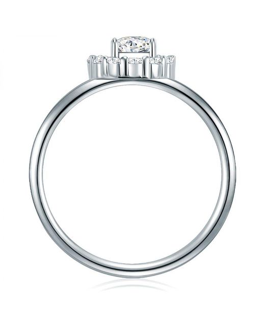 Tresor 1934 Metallic Trilani Sterling Ring