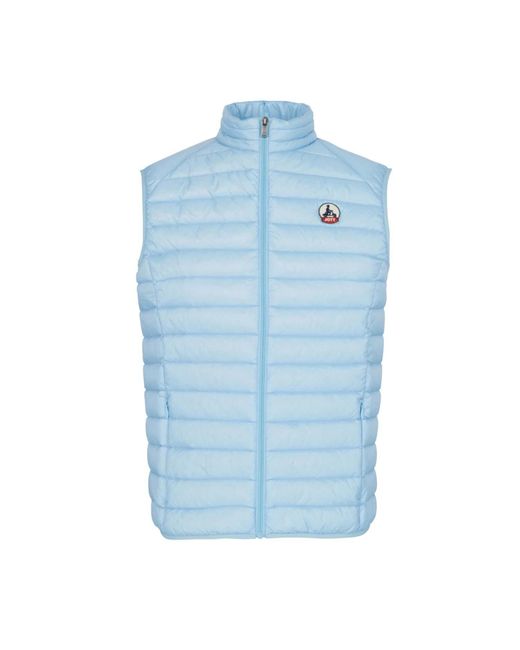 J.O.T.T Tom Puffer Gilet In Blauw in het Blue voor heren