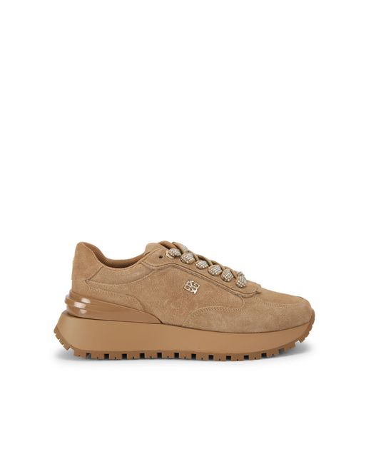 KG by Kurt Geiger Brown Suede Louisa2 Sneakers
