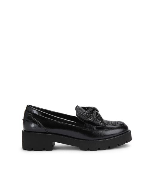 KG by Kurt Geiger Black Maple Jewel Bow Loafers