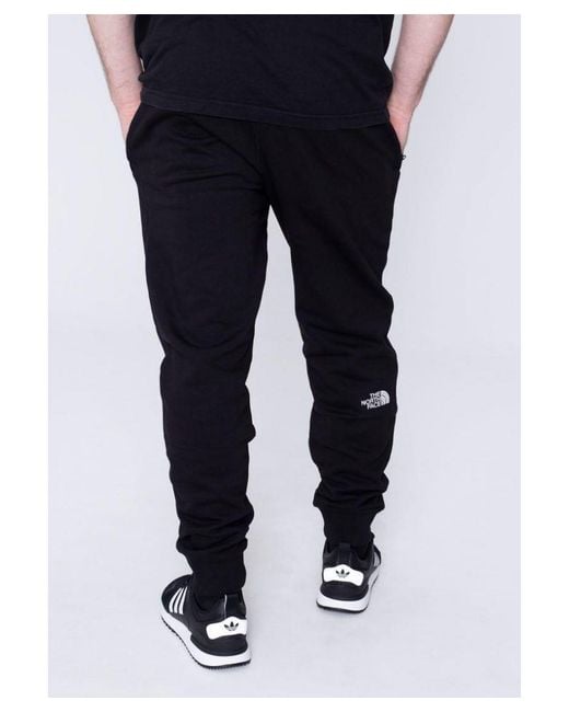 The North Face Blue Nse Fleece Cuffed Joggers Pant Cotton for men