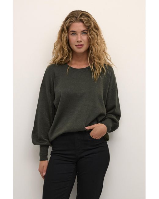 Kaffe Pullover Loose Fit Dark in het Multicolor