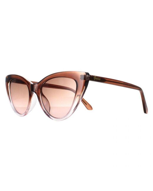 Guess Brown Cat Eye Gradient Gf6147