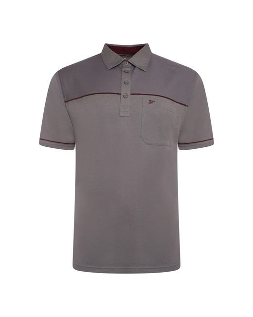 Forge Gray Plus Size Polo Shirt Short Sleeve Big for men