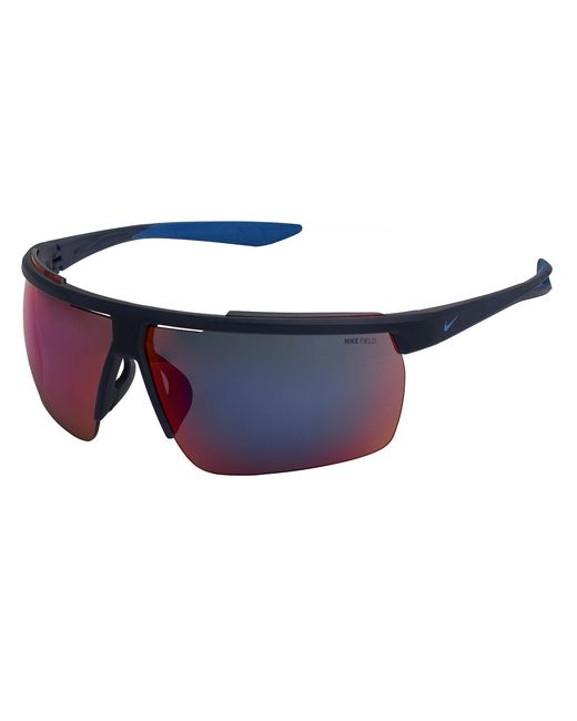 Nike Blue And Wrap-Around Sport Sunglasses Windshield E Cw4662