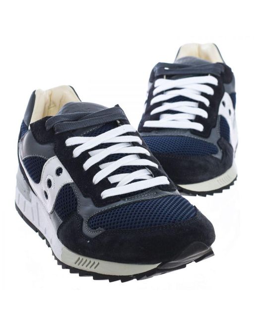 Saucony Blue Sports Shoes Originals Shadow 5000 for men