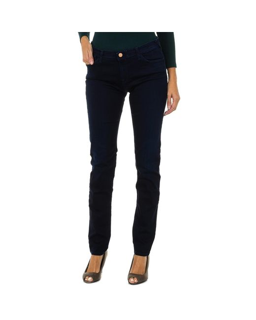 Armani Blue Long Stretch Denim Pants 6Y5J28-5D2Dz